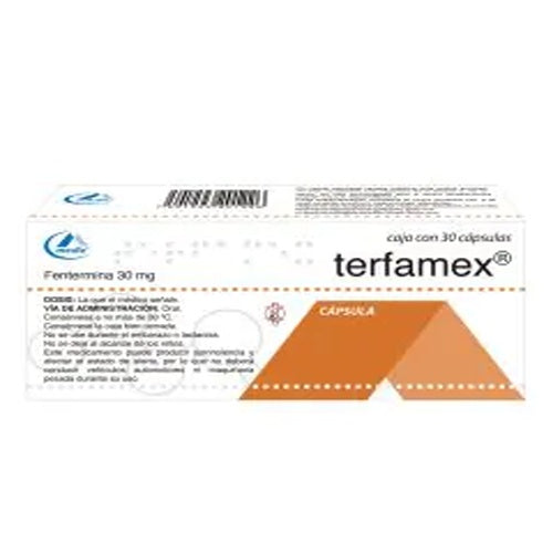 Terfamex 30 Mg Capsulas Con 30