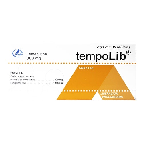 Tempolib T 300 Mg Con 30 Tabletas