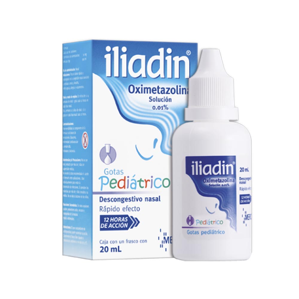 Iliadin Bebe 0.01% Solucion Nasal 20 Ml