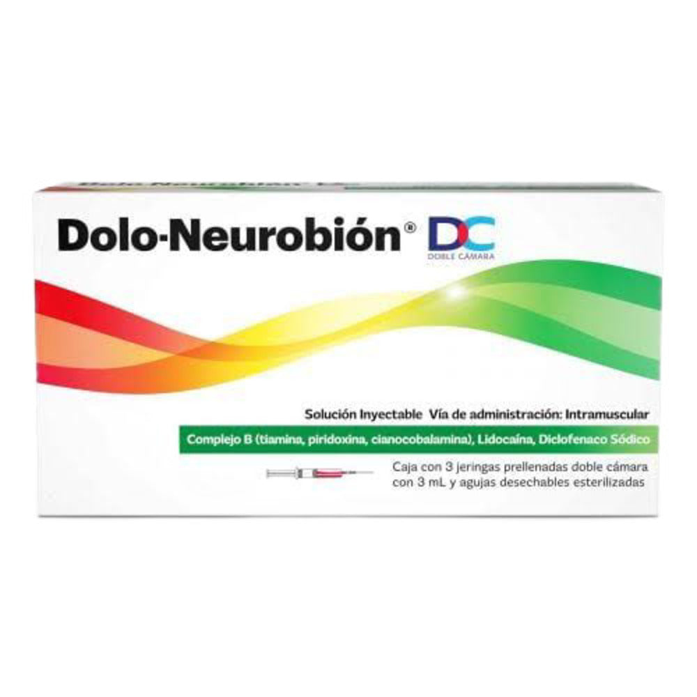 Dolo-Neurobion Dc Inyectable Prellenada C/3 Piezas