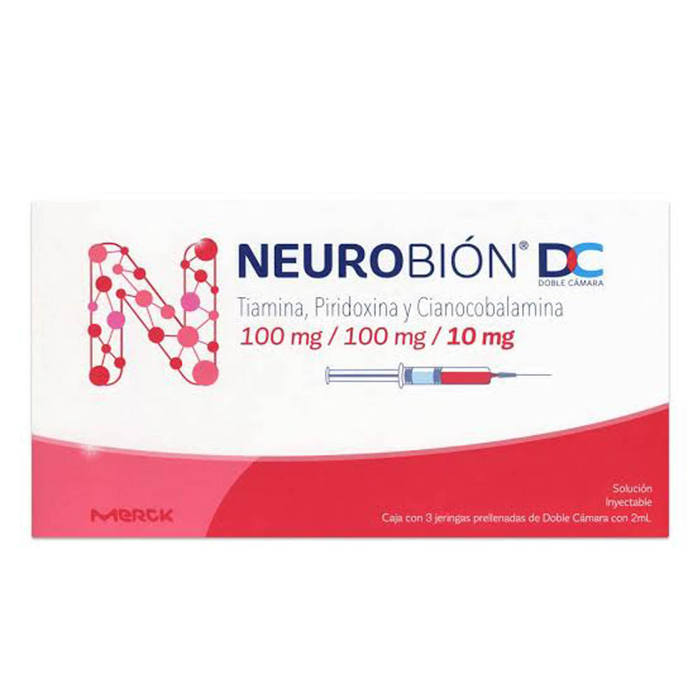 NEUROBION DC 10 MG CON 3 JERINGAS PRELLENADAS