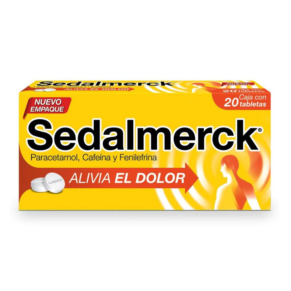 Sedalmerck Tabletas Con 20 Nueva Formula