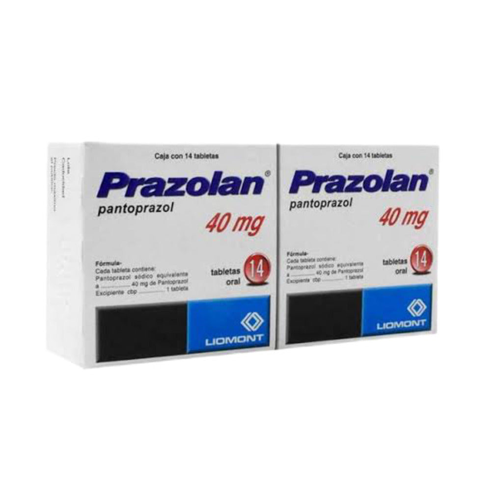 Prazolan Dual 40 Mg Grageas 14 