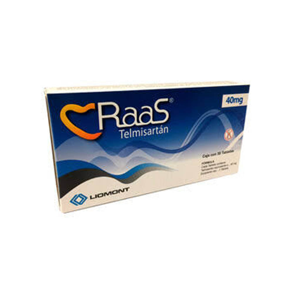 Raas 40 Mg Tabletas 30 