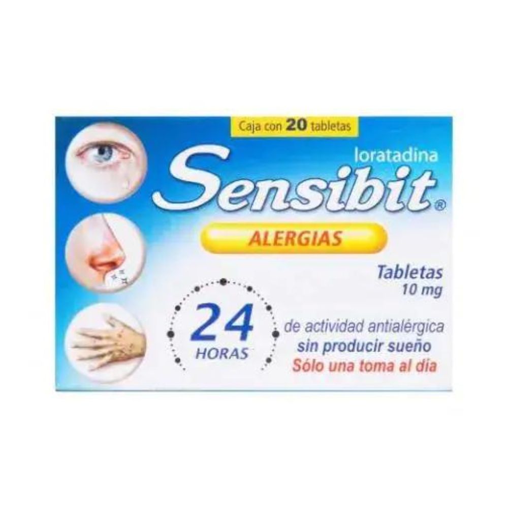 Sensibit 10 Mg Tabletas Con 20