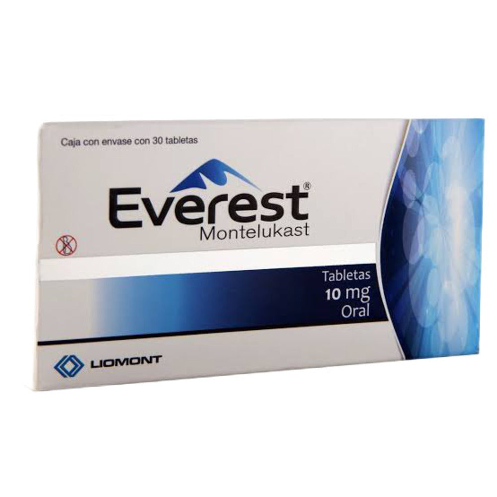 Everest 10 Mg Tabletas Masticables Con 30
