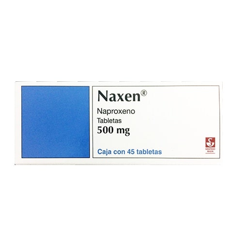 NAXEN 500 MG TABLETAS 45