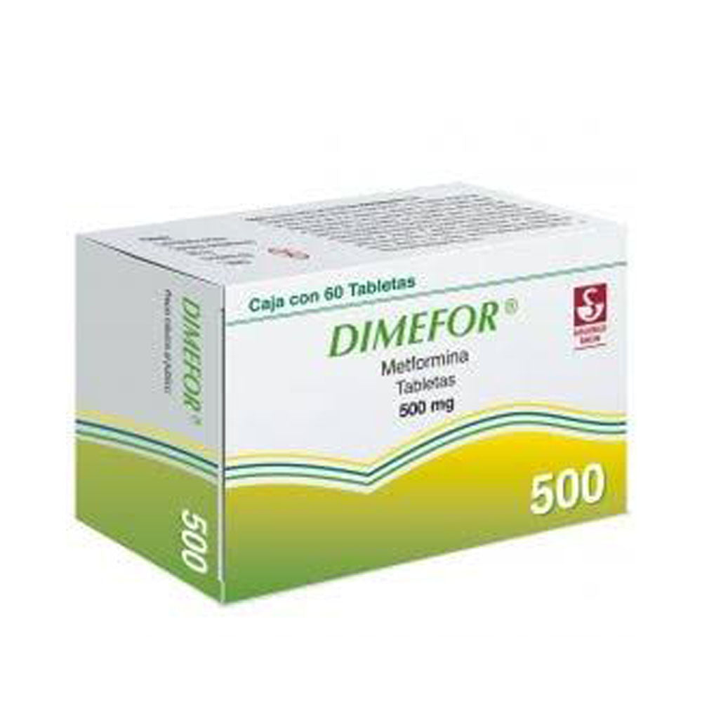 Dimefor 500 Mg Con 60 Tabletas