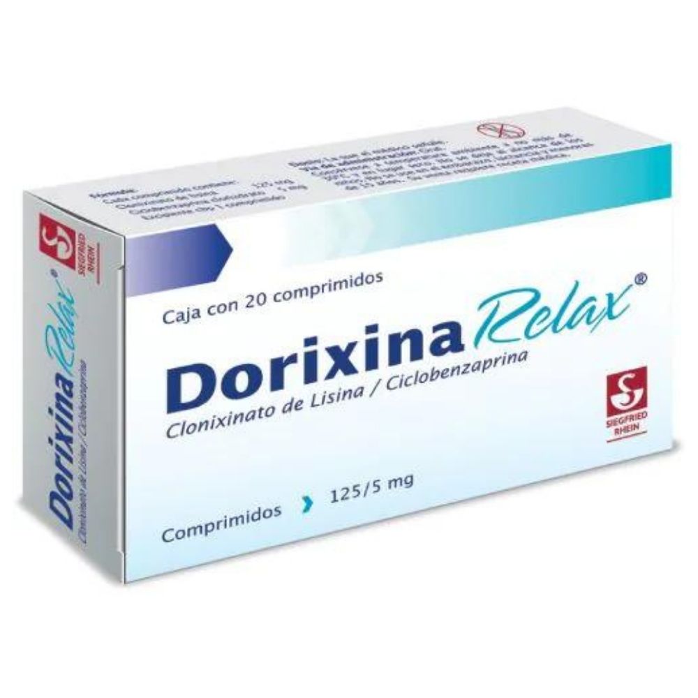 Dorixina Relax 125/5 Mg Comprimidos 20