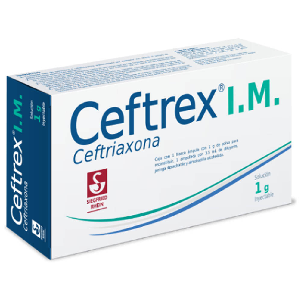 CEFTREX IM 1 G CON 3 FA 3.5 ML
