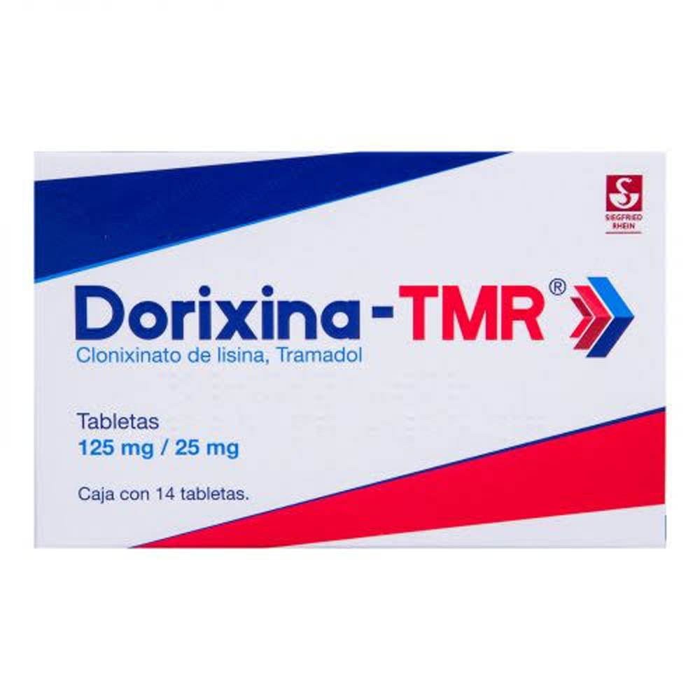 DORIXINA-TMR 125/25 MG 14 TABLETAS (LISINA,TRAMADOL)