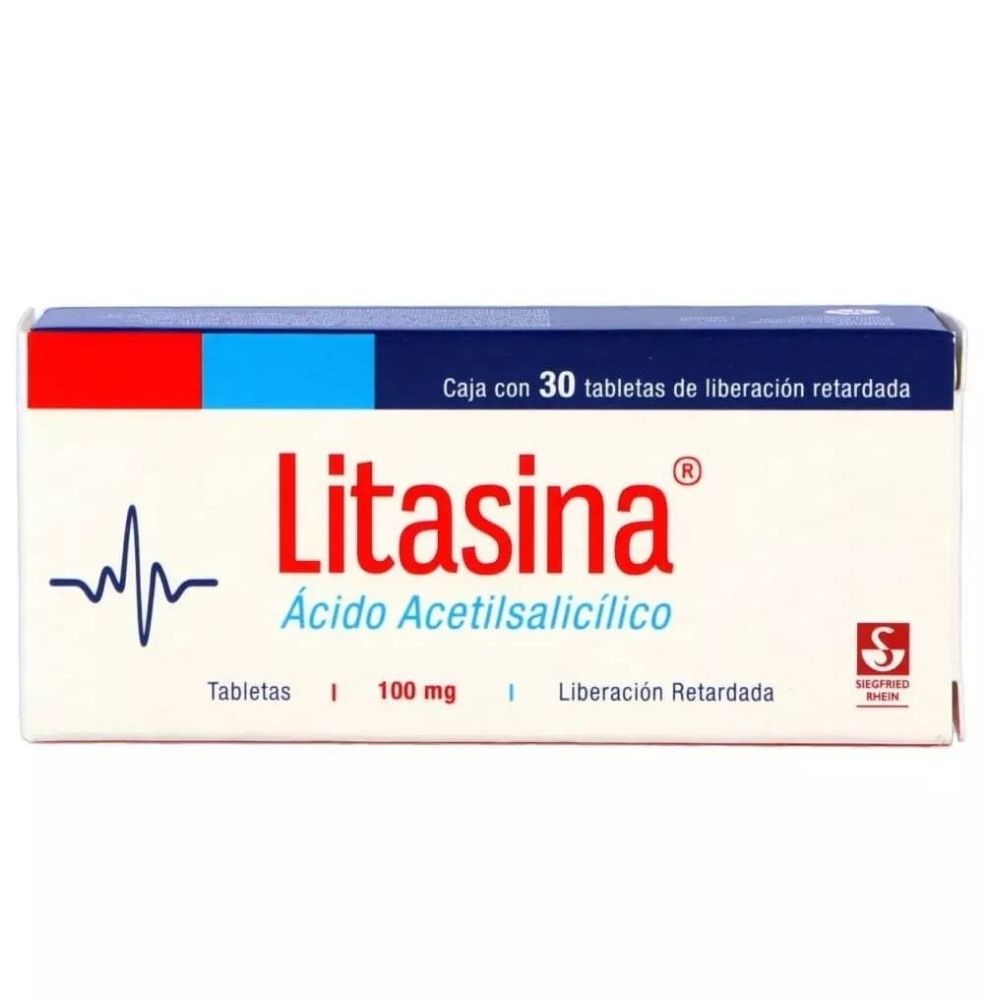 Litasina Lr 100 Mg Con 30 Tabletas