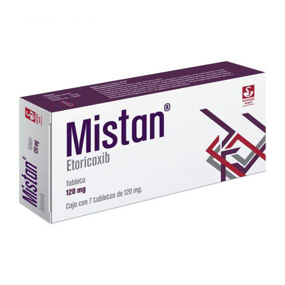 Mistan 120 Mg Con 7 Tabletas