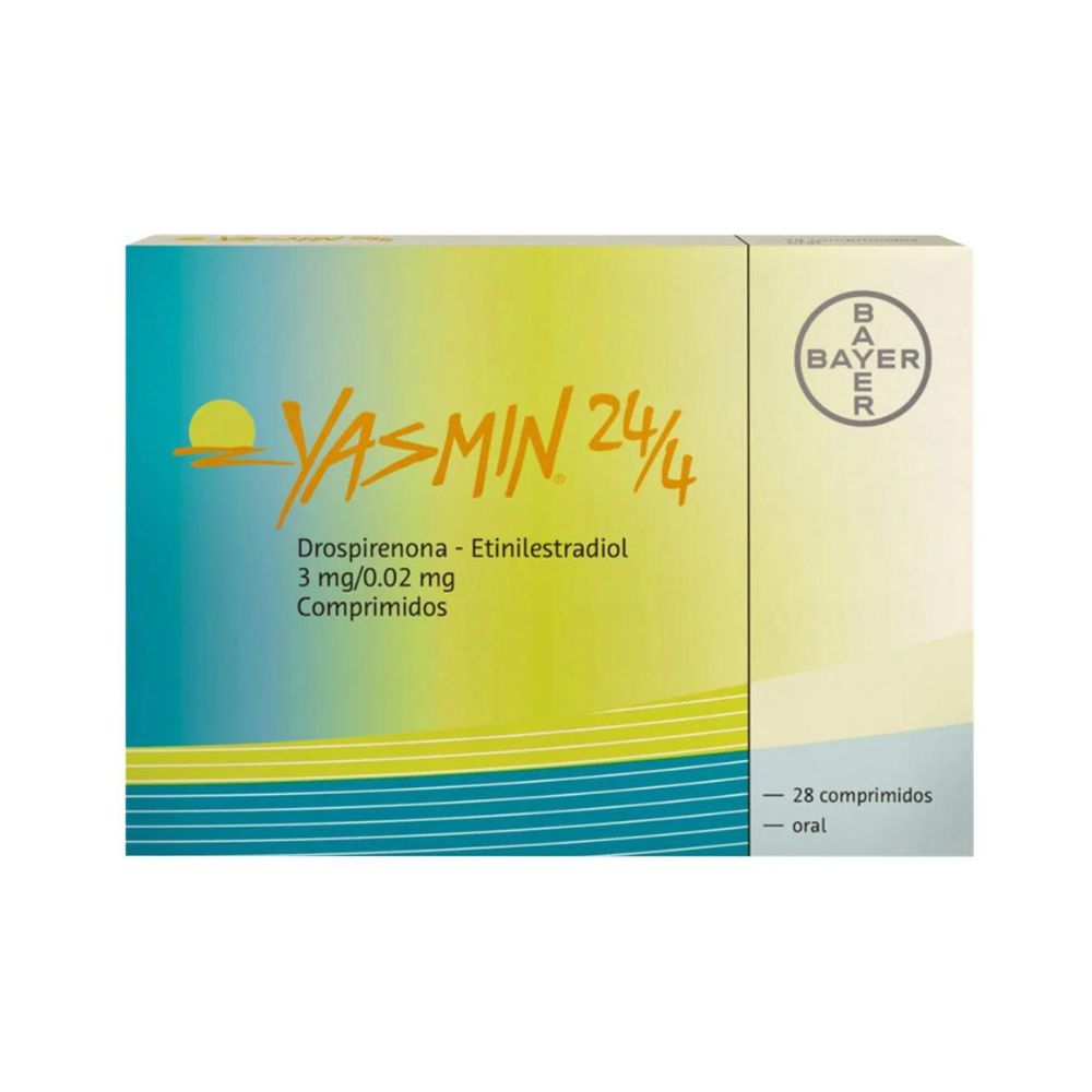 YASMIN 24/4 3/0.02 MG COMPRIMIDOS 28