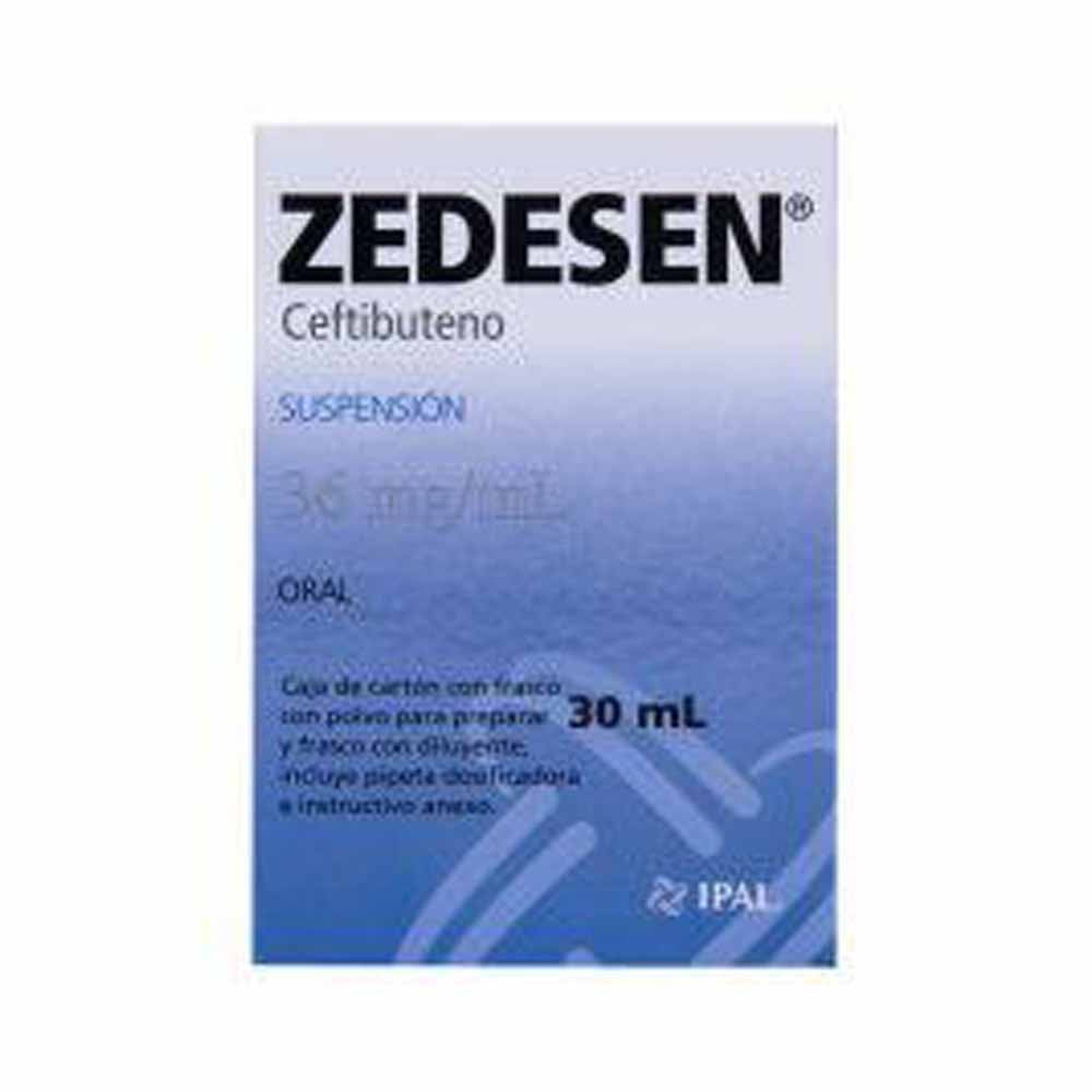 Zedesen 36 Mg Suspension Polvo Diluyente Con Pipeta 30 Ml