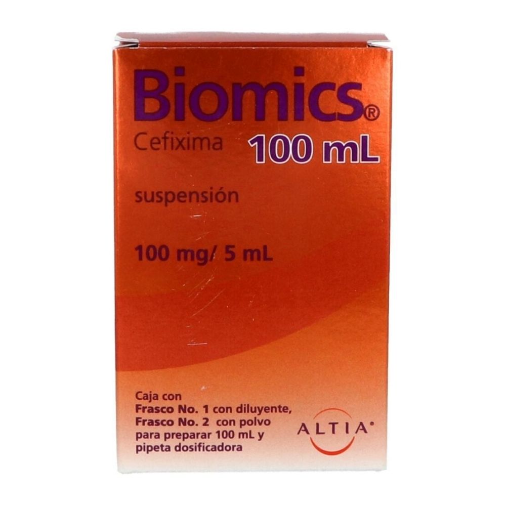 Biomics 100 Mg/5 Ml Suspension Polvo 100 Ml