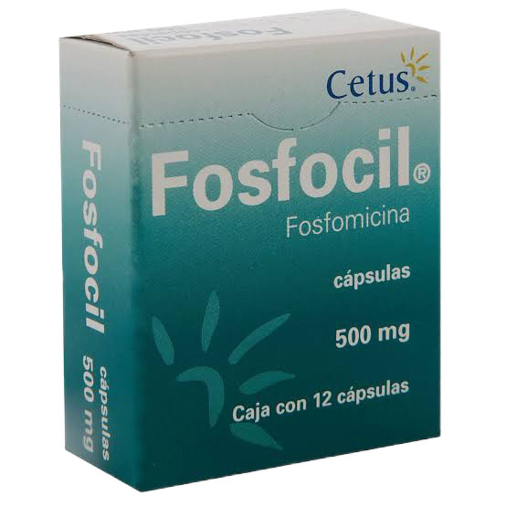 Fosfocil 500 Mg Capsulas Con 12