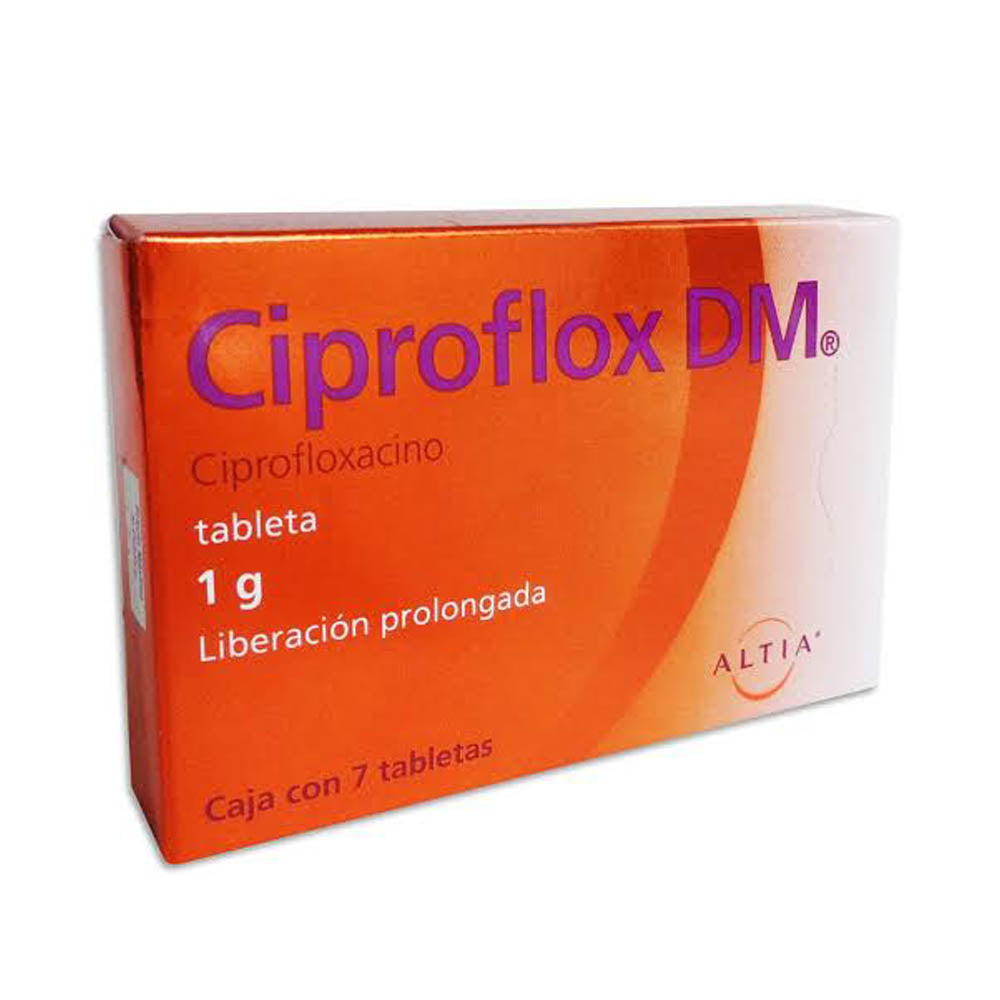 Ciproflox Dm 1 G Tableta Con 7