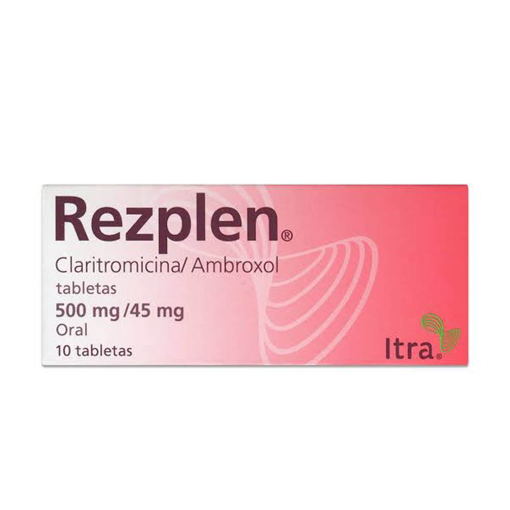 REZPLEN 500/45 MG TABLETAS 10