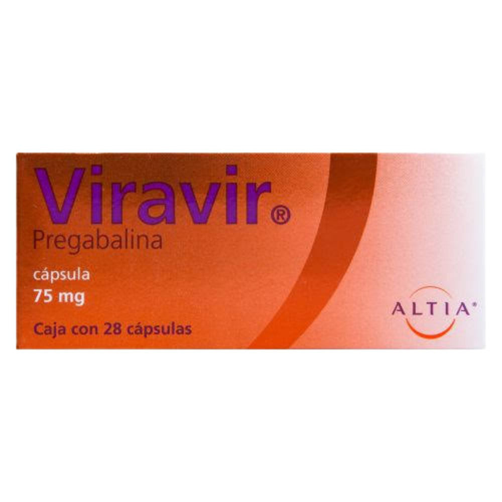 Viravir 75 Mg Con 28 Capsulas