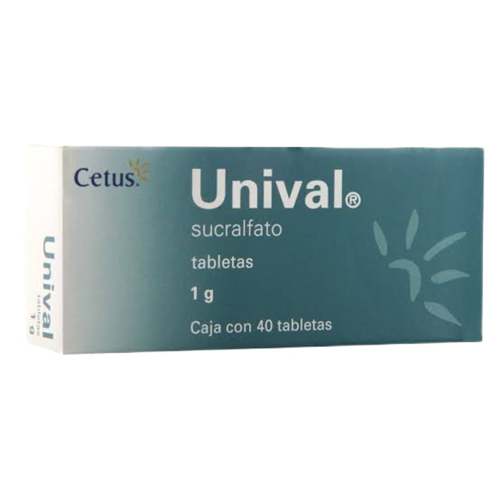 Unival 1 G Tabletas Con 40