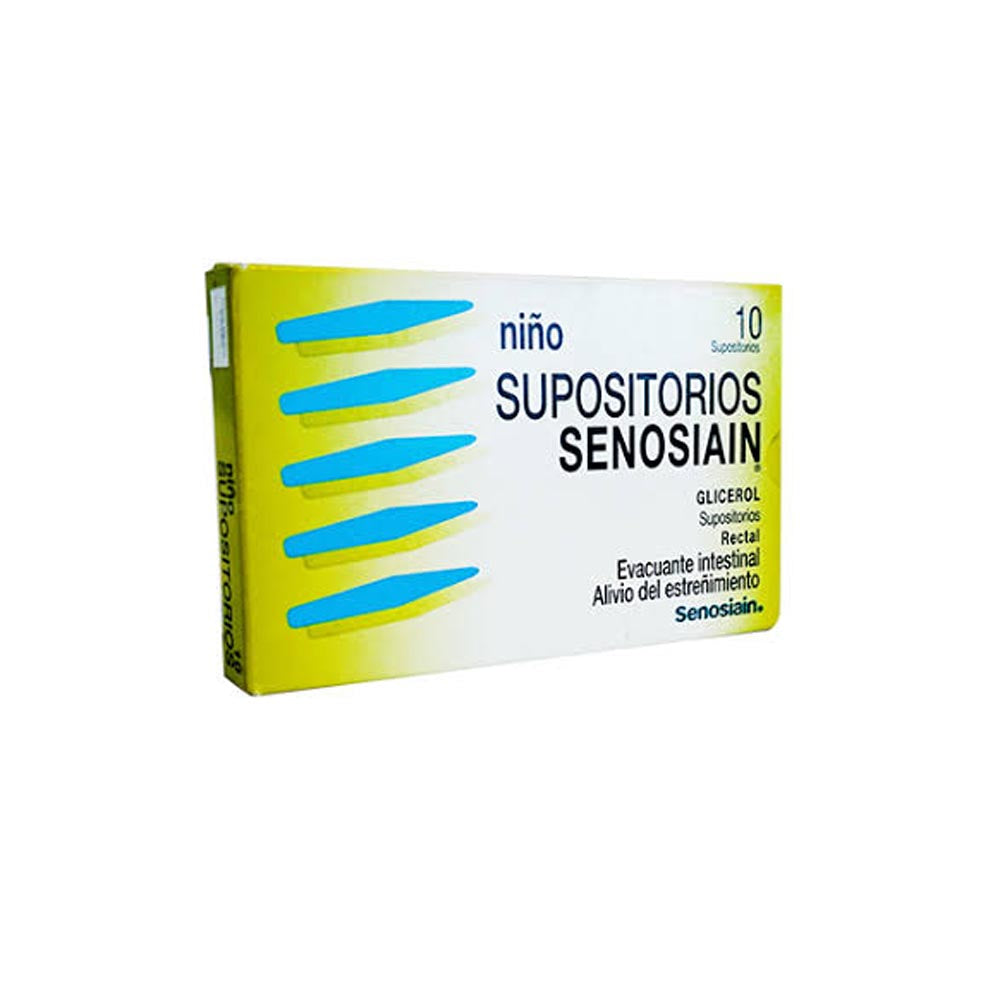 Supositorios Senosiain Nino 1.380Gcon 10