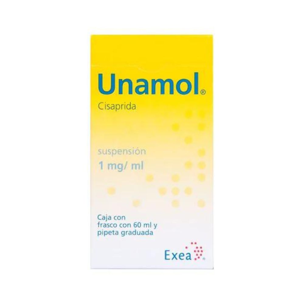 Unamol Pediatrico Con Pipeta 1 Mg/Ml Suspension 60 Ml