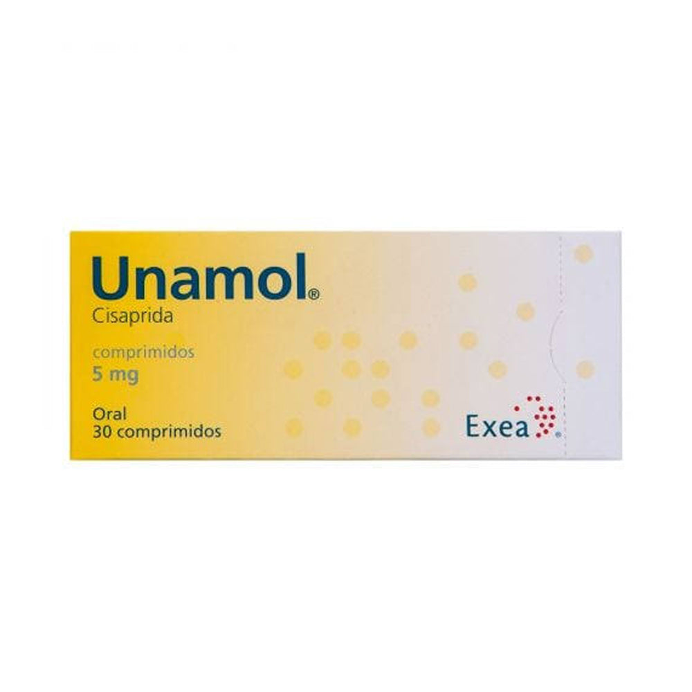 UNAMOL 5 MG COMPRIMIDOS 30