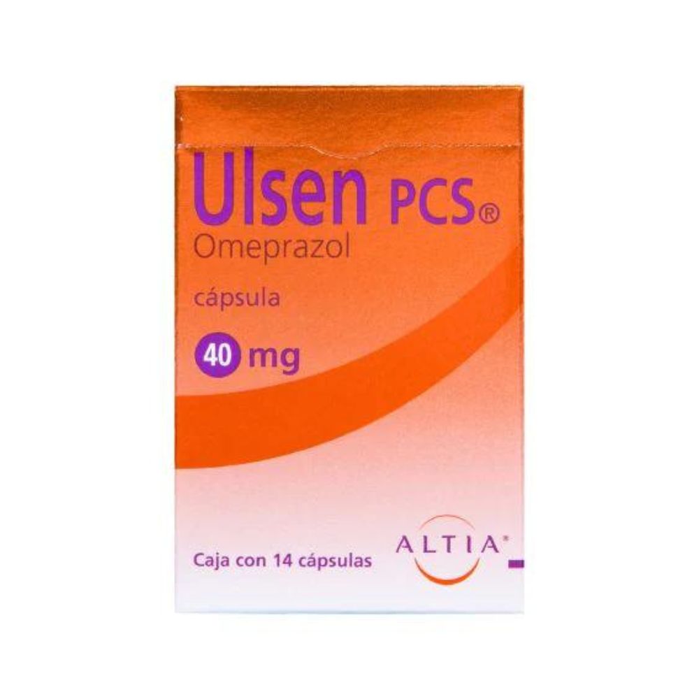 Ulsen-Pcs 40 Mg Capsulas Con 14