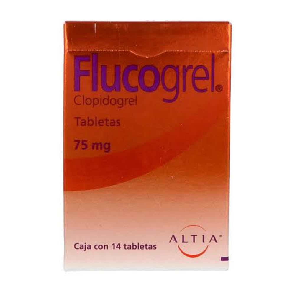 Flucogrel 75 Mg Con 14 Tabletas
