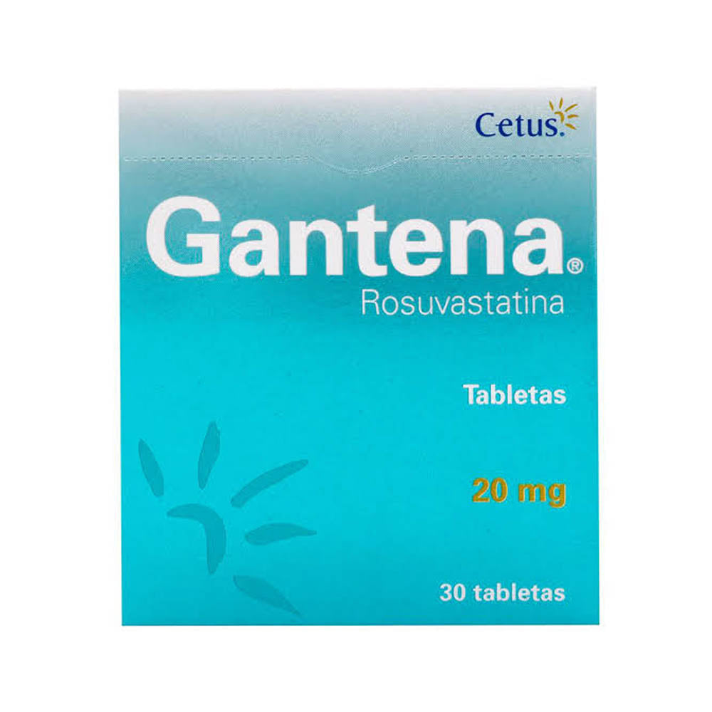 Gantena 20 Mg Tabletas 30 