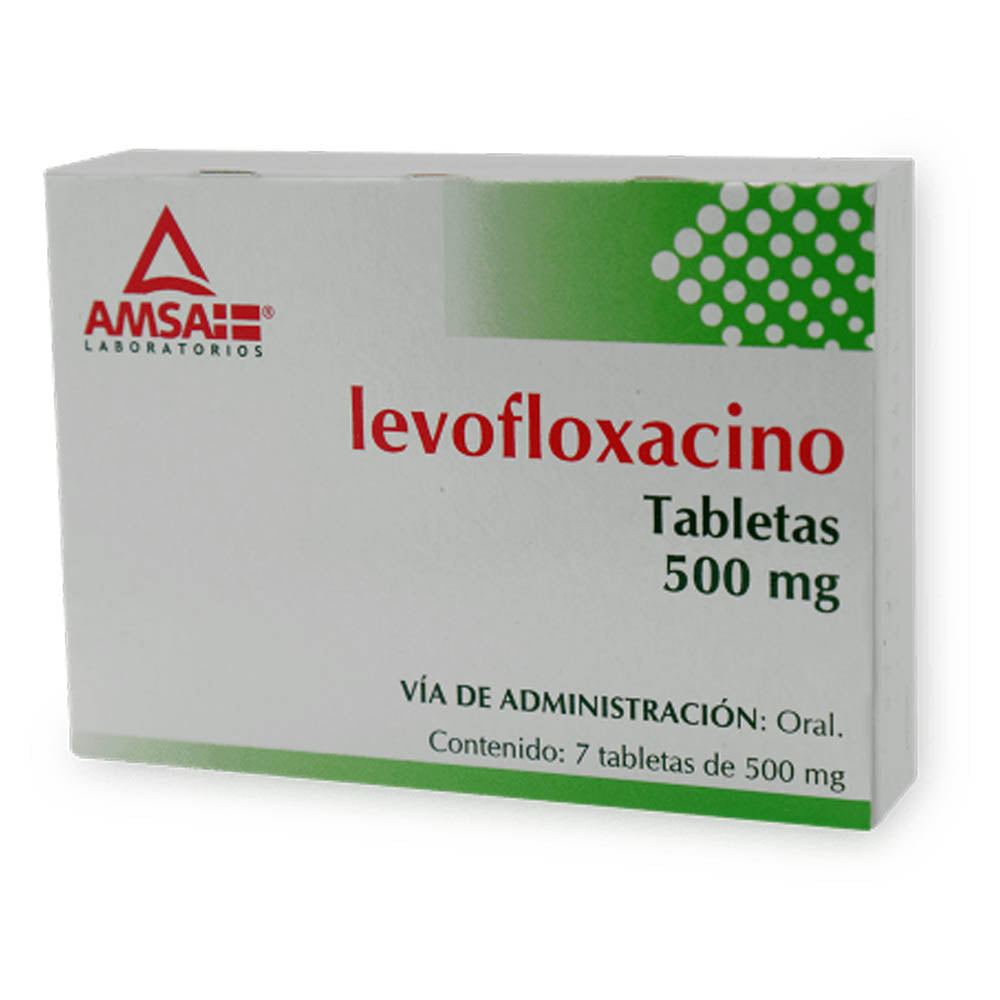 Levofloxacino 500 Mg Con 7 Tabletas