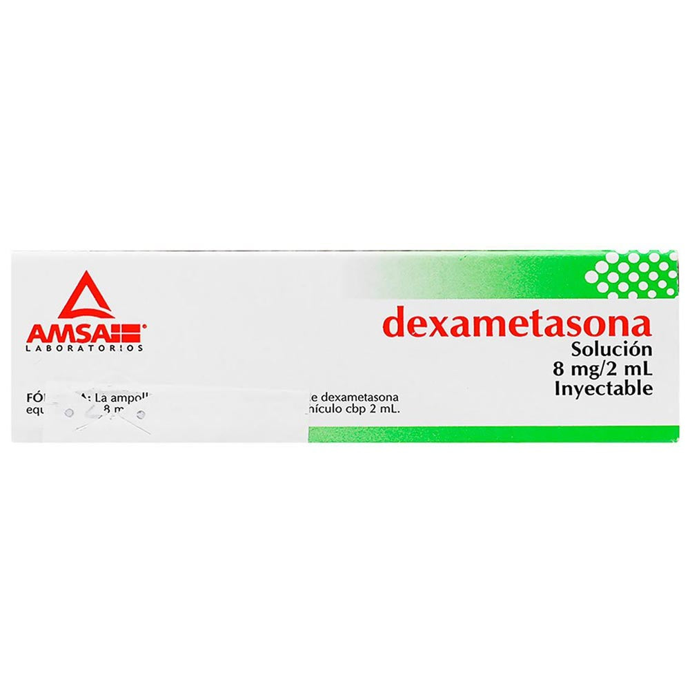 Dexametasona 8 Miligramos/2 Mililitros