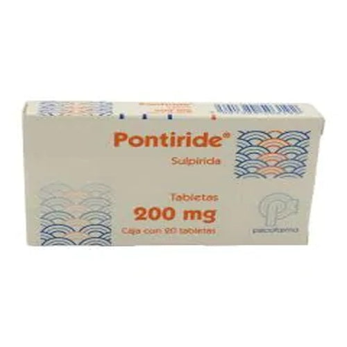 PONTIRIDE 200 MG TABLETAS 20