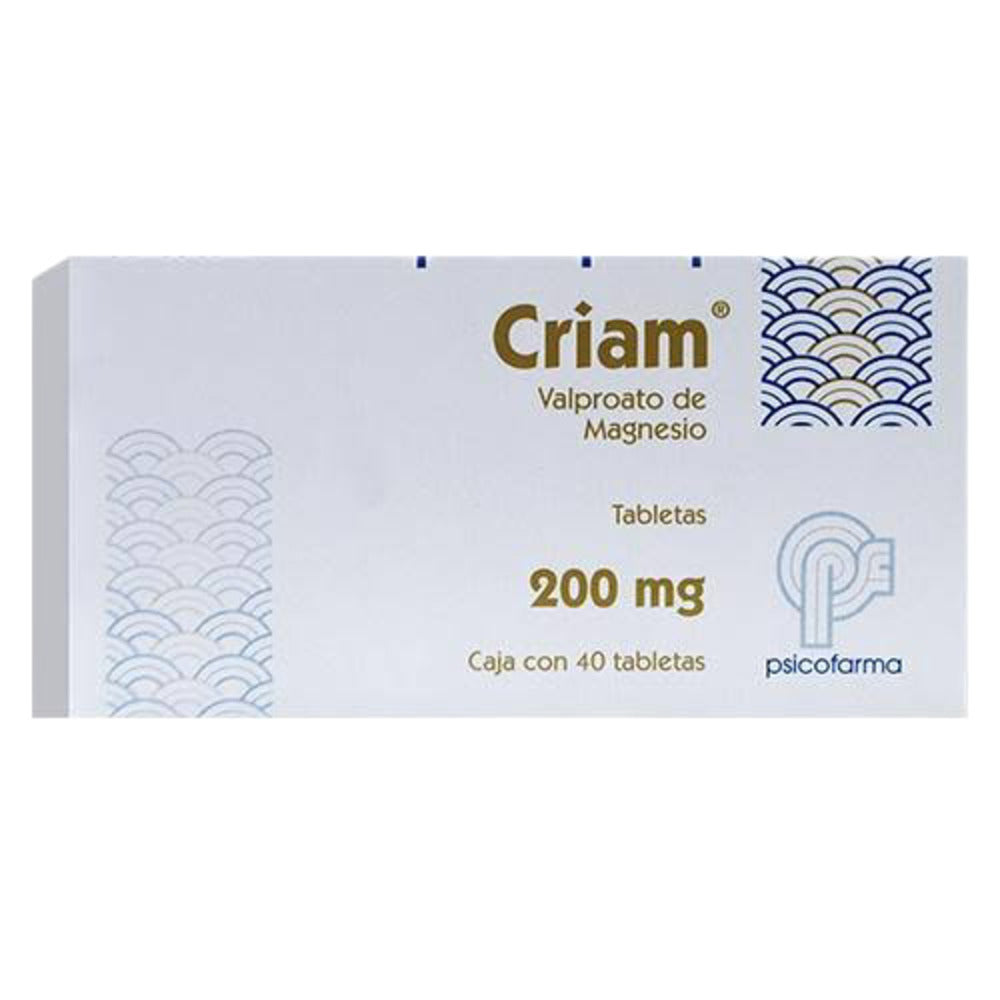 CRIAM 200 MG TABLETAS 40