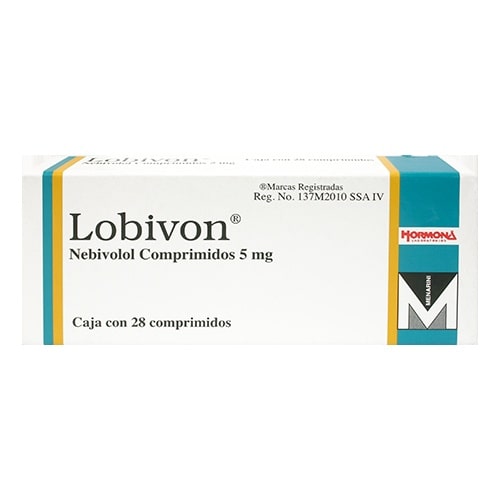 Lobivon 5 Miligramos  Con 28  Comprimidos  