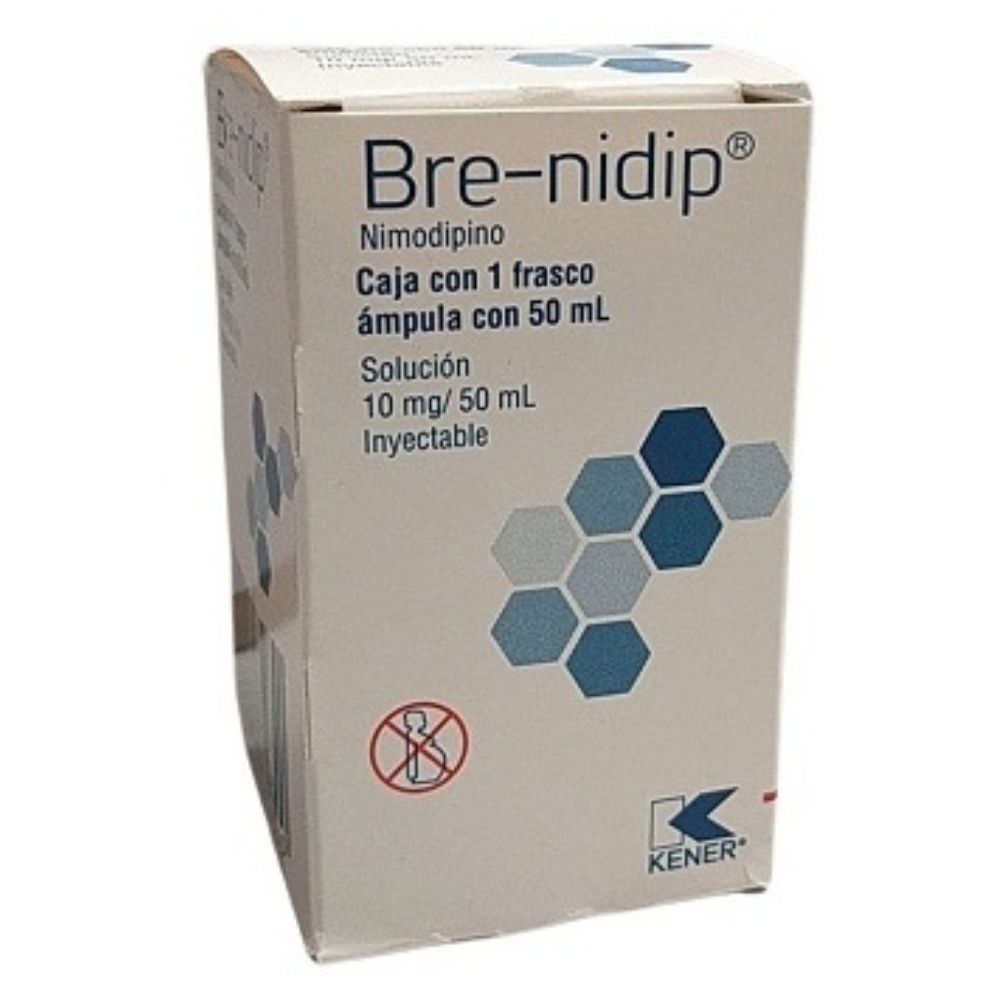 BRE-NIDP (NIMODIPINO) 10 MG INYECTABLE 50 ML