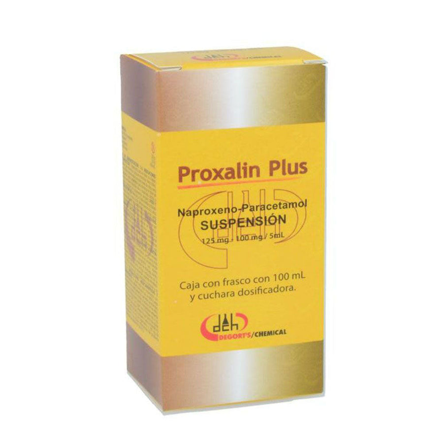 Proxalin Plus(Naproxeno/Paracetamol) Suspension 100 Ml