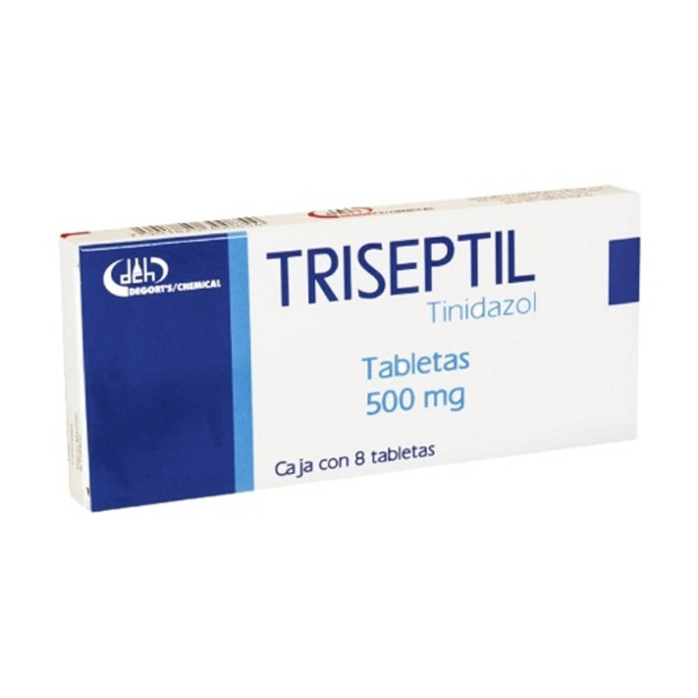 TRISEPTIL (TINIDAZOL) 500 MG CON 8 TAB