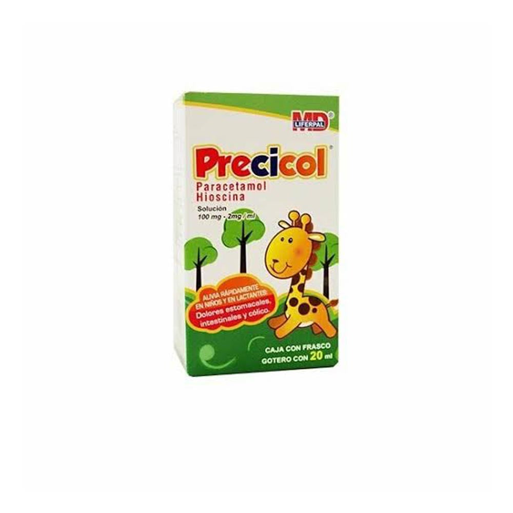 PRECICOL (PARACETAMOL/HIOSCINA) SOLUCIÓN GOTAS