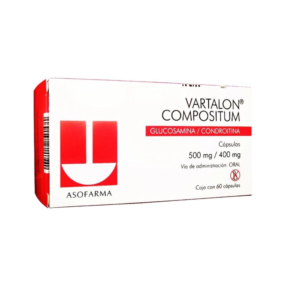 Vartalon Compositum 500/400 Mg Capsulas Con 60