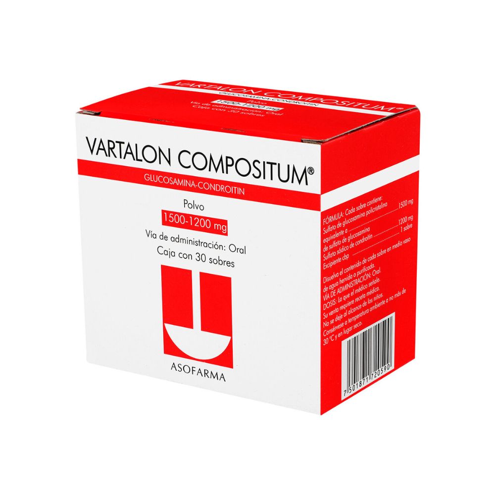 VARTALON COMP 1500/1200 MG SOBRES 30