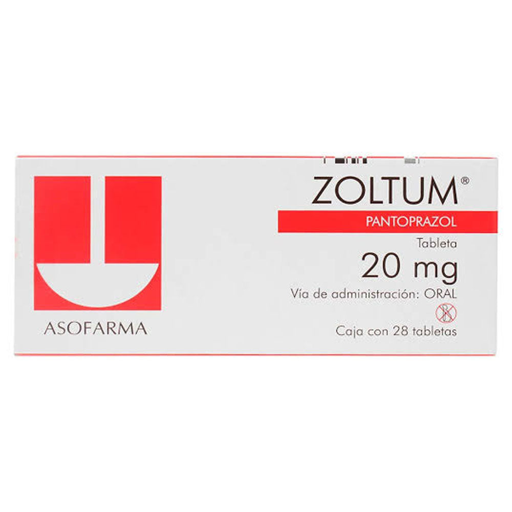 ZOLTUM 20 MG CON 28 TAB