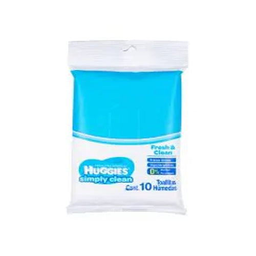 TOALLAS HUMEDAS HUGGIES SIMPLY CLEAN CON 10