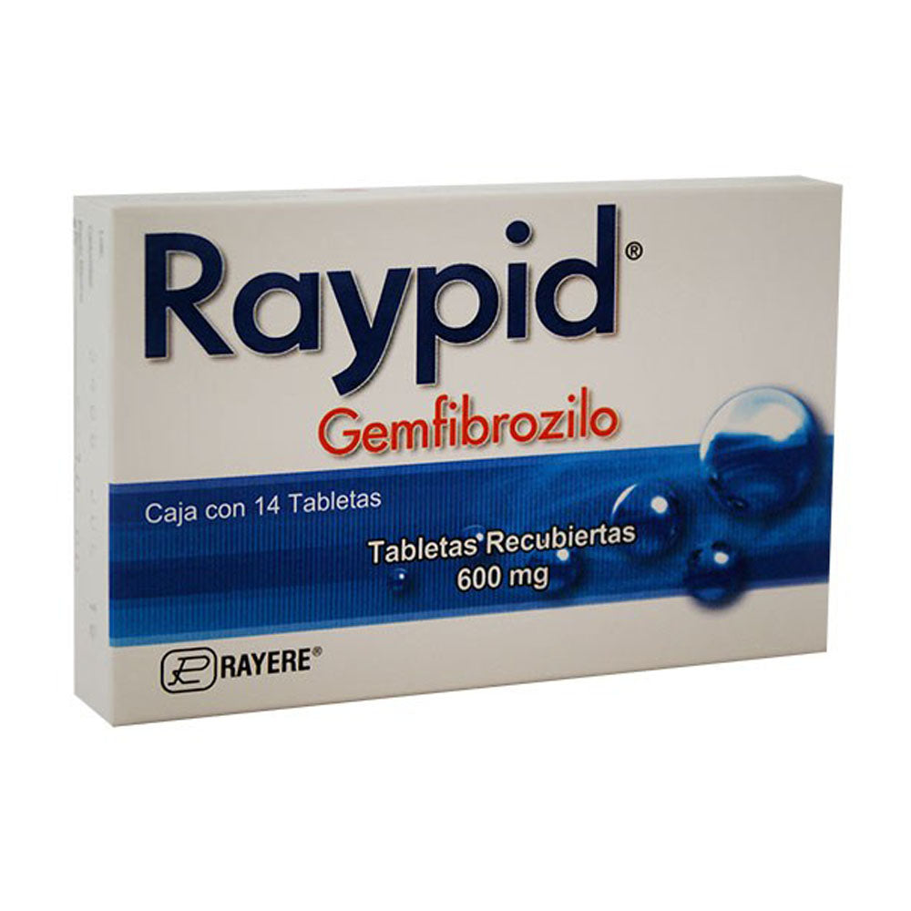 Gemfibrozilo 600Mg C/14 Tabletas 
