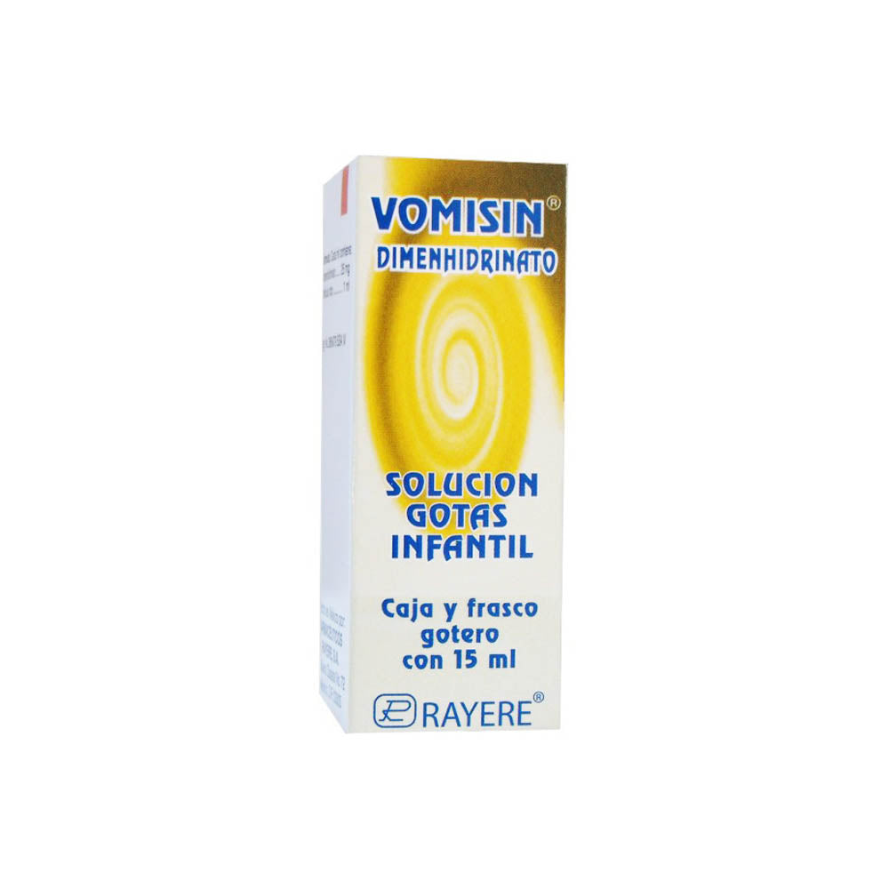 Vomisin (Dimenhidrinato) Gotas Infantiles 15 Ml