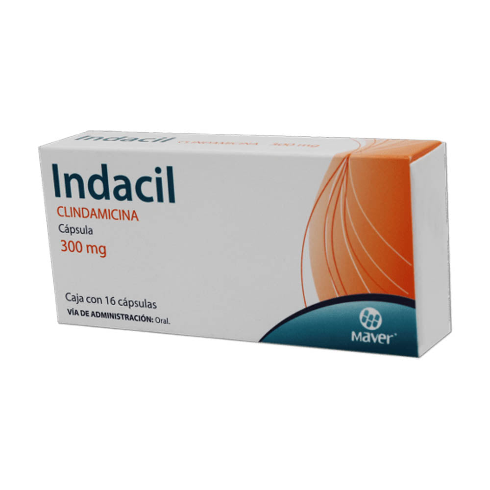 INDACIL (CLINDAMICINA) 300 MG CAPSULAS 16