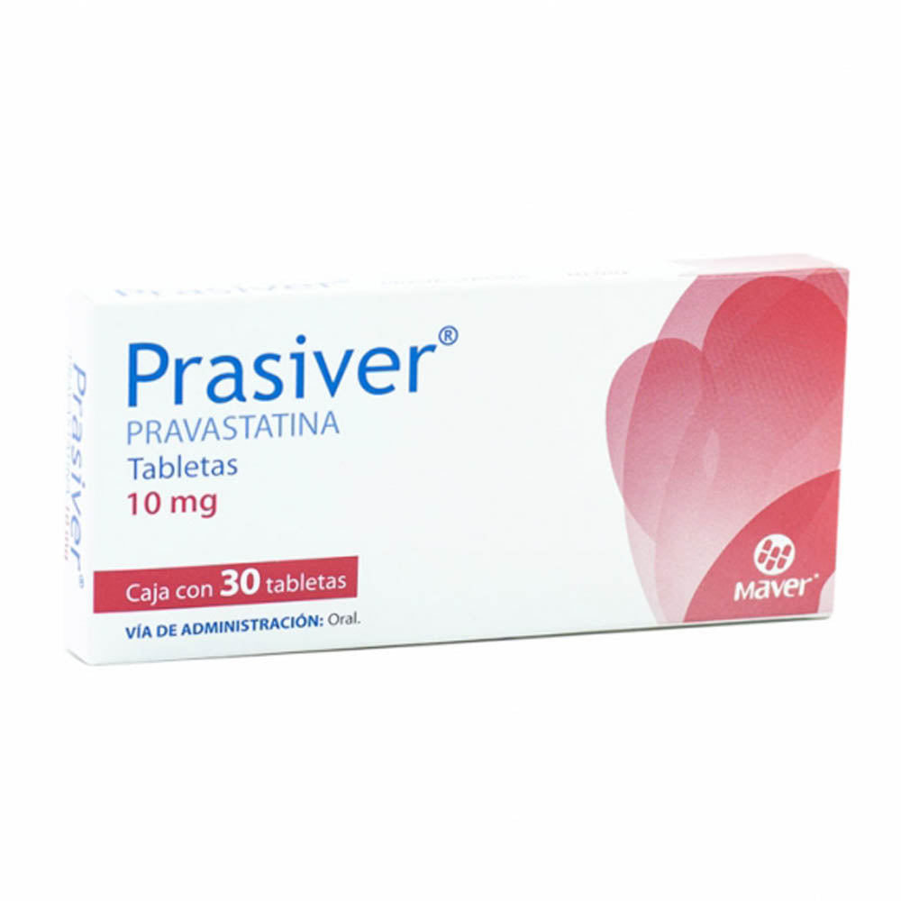 Prasiver (Pravastatina) 10 Mg C/30 Tab