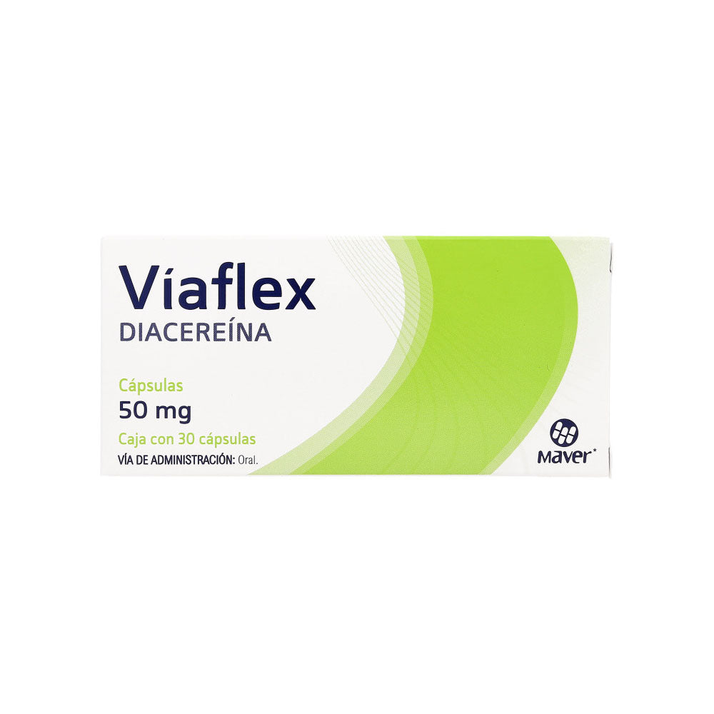 Viaflex (Diacereina) 50 Mg Con 30 Capsulas