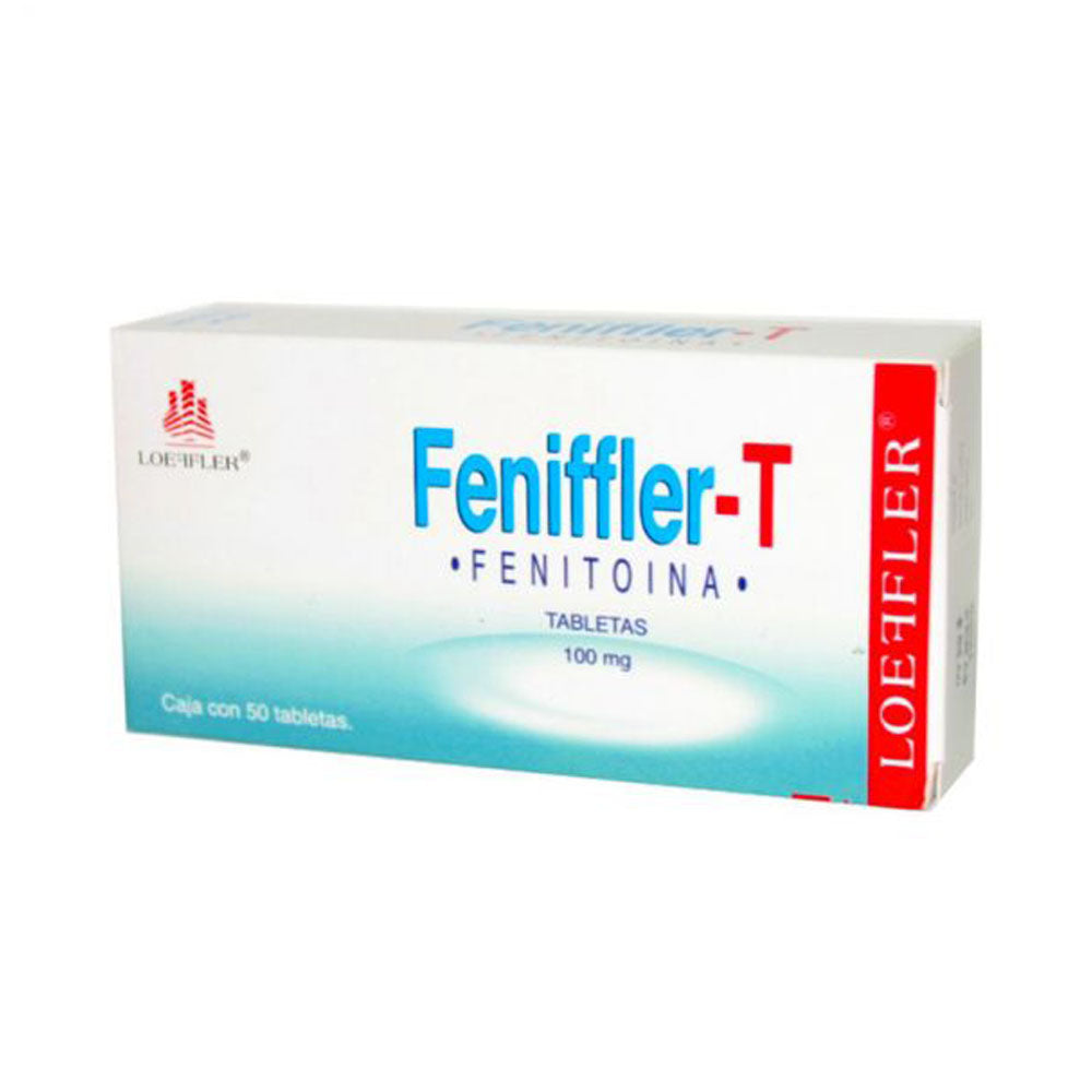 FENIFLER-T (FENITOINA) 100 MG CON 50 TABLETAS
